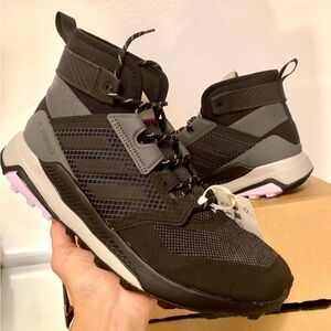 Adidas Trrrex Trailmaker Mid Hiking Shoes Women’s Sz 10 FU7243